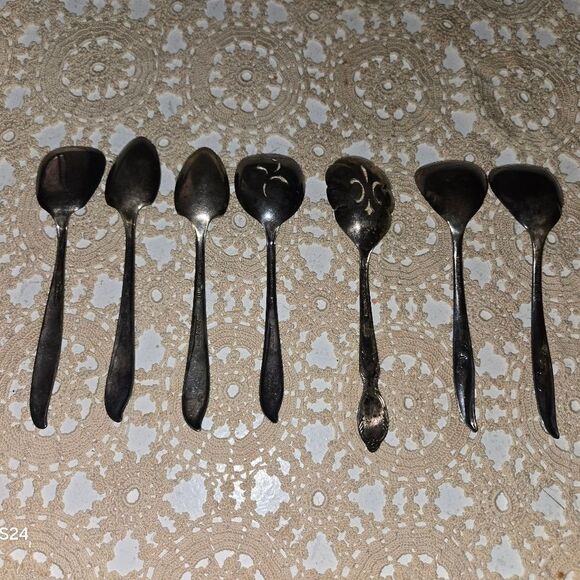 VINTAGE 1847 ROGERS BROS.Mix Lot 7 Total - Picture 1 of 14